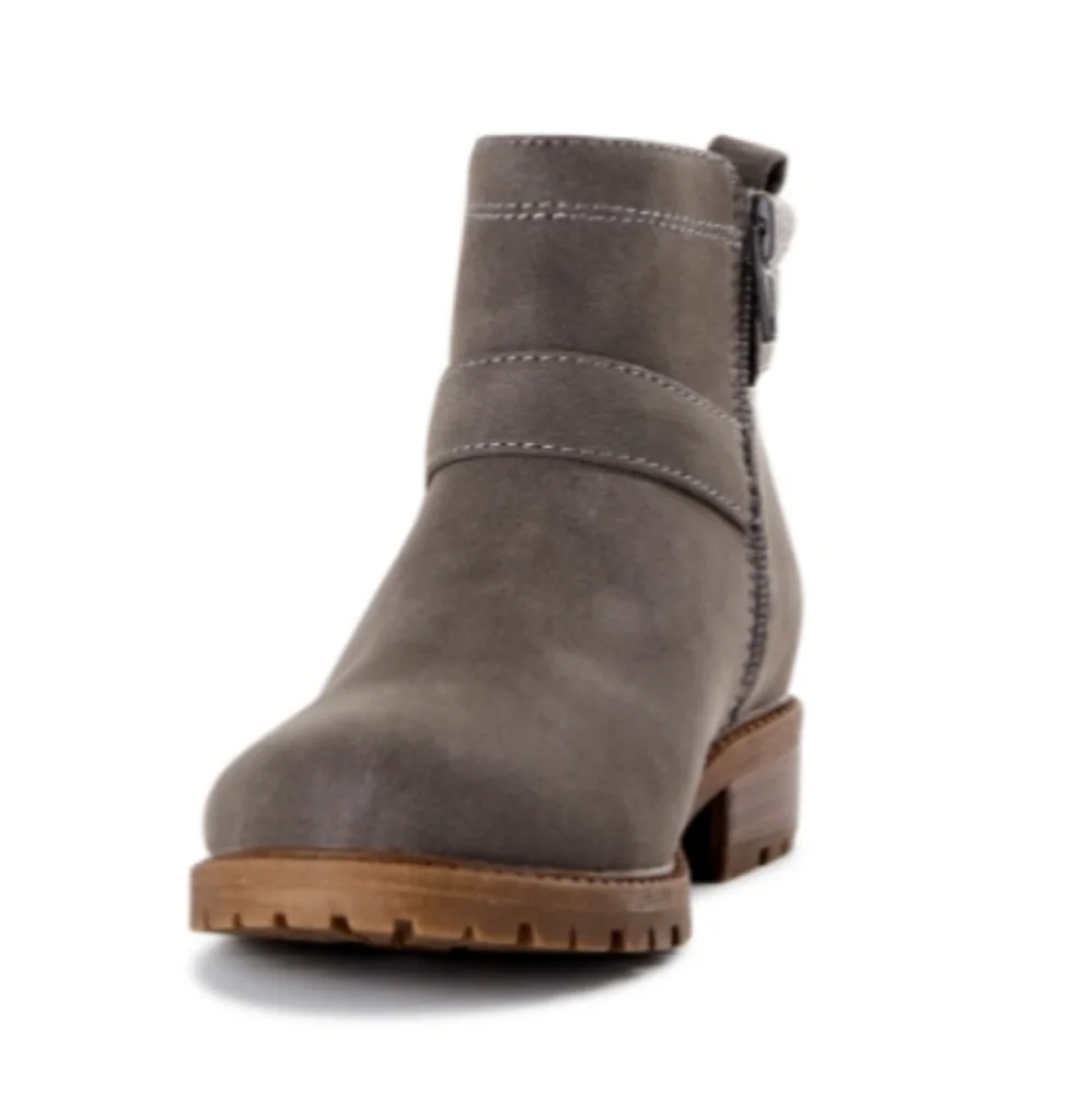 Girls Sweater Knit Ankle Boot